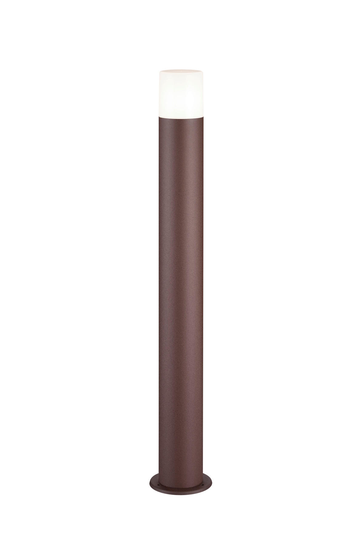 Trio Leuchten Wegeleuchte Hoosic Weiß, Rost 12x80x12 cm