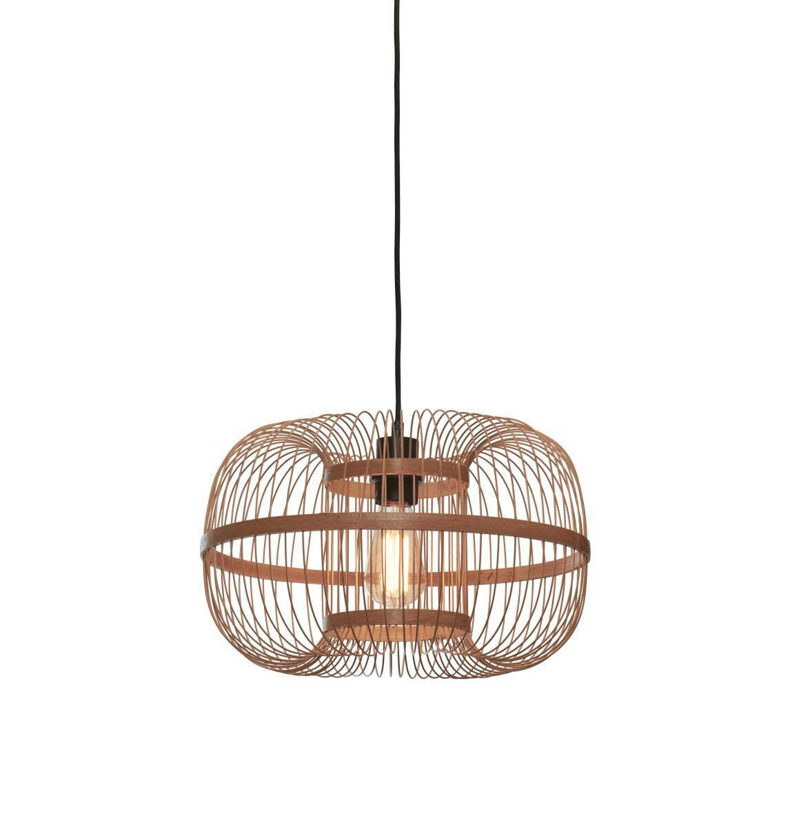 HÄNGELEUCHTE GOOD&MOJO  38/25 cm   - Naturfarben, Trend (38/25cm) - Good & Mojo