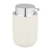 SEIFENSPENDER AGROPOLI  - Chromfarben/Weiß, Basics, Kunststoff (7,5/12,5/9cm) - Wenko