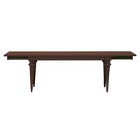 ESSTISCH Nussbaumfarben rechteckig  ausziehbar  - Nussbaumfarben, LIFESTYLE, Holz (182-282/76/90cm) - Livetastic