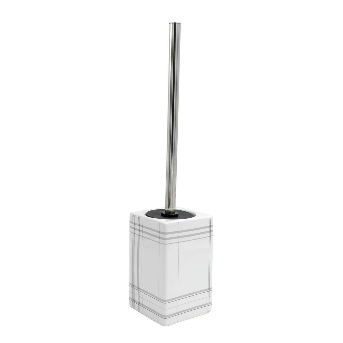 WC-BÜRSTENGARNITUR in Kunststoff  Kunststoff   - Chromfarben/Multicolor, Basics, Keramik/Kunststoff (9/38,5/9cm) - Sadena