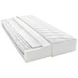 TASCHENFEDERKERNMATRATZE 90/200 cm Höhe ca. 24 cm  - Weiß, Basics, Textil (90/200cm) - Novel