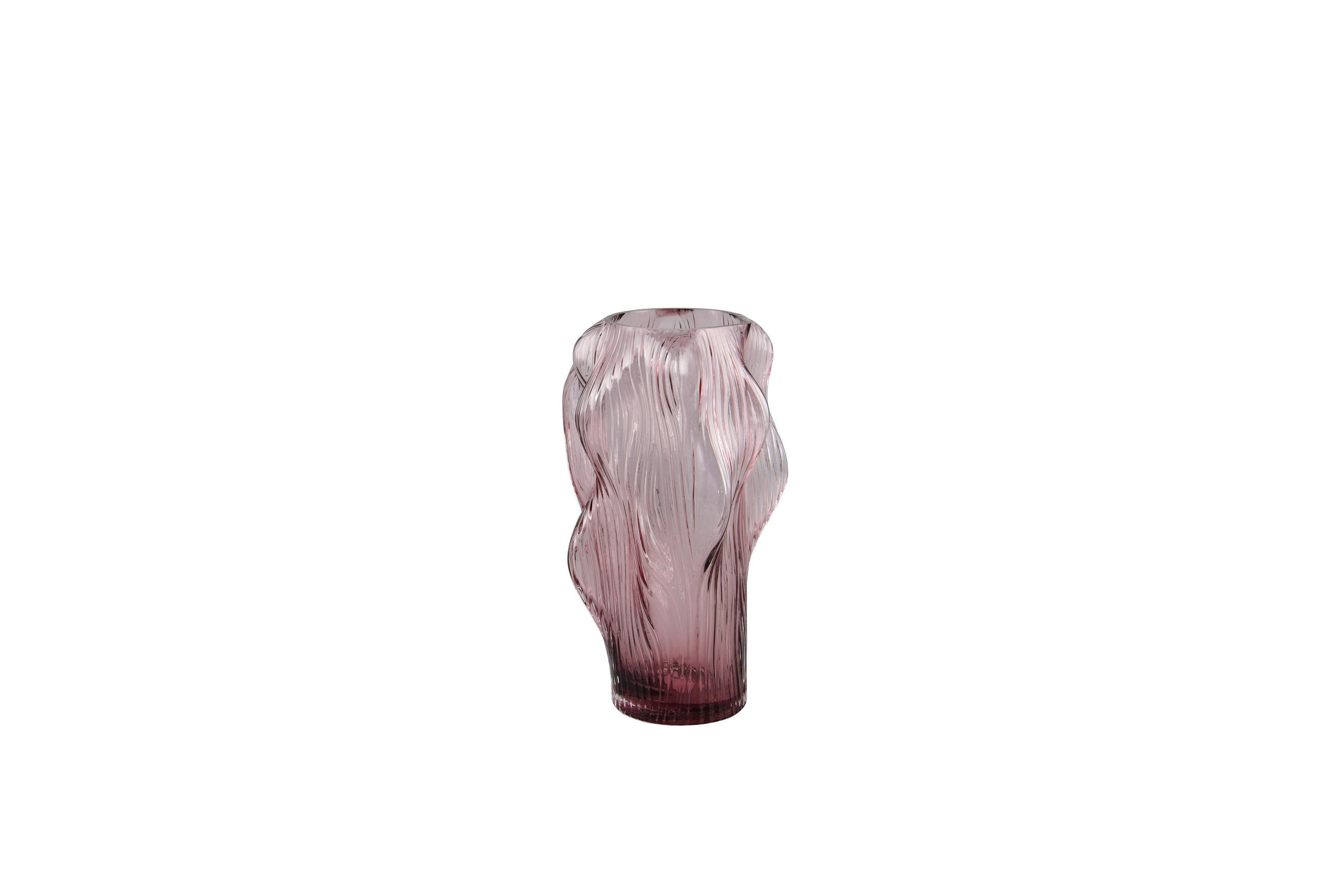 DEKOVASE  - Mokka, Basics, Glas (19/19/34,5cm)