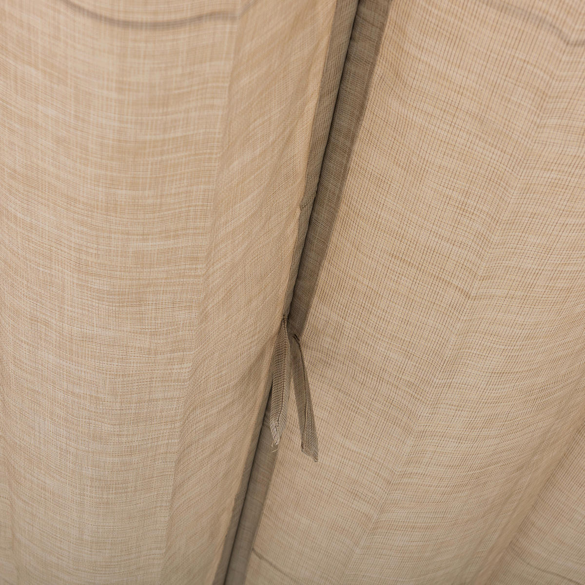 PAVILLON 363/225/277 cm Stahl  - Beige/Schwarz, Basics, Kunststoff/Metall (363/225/277cm) - Modante