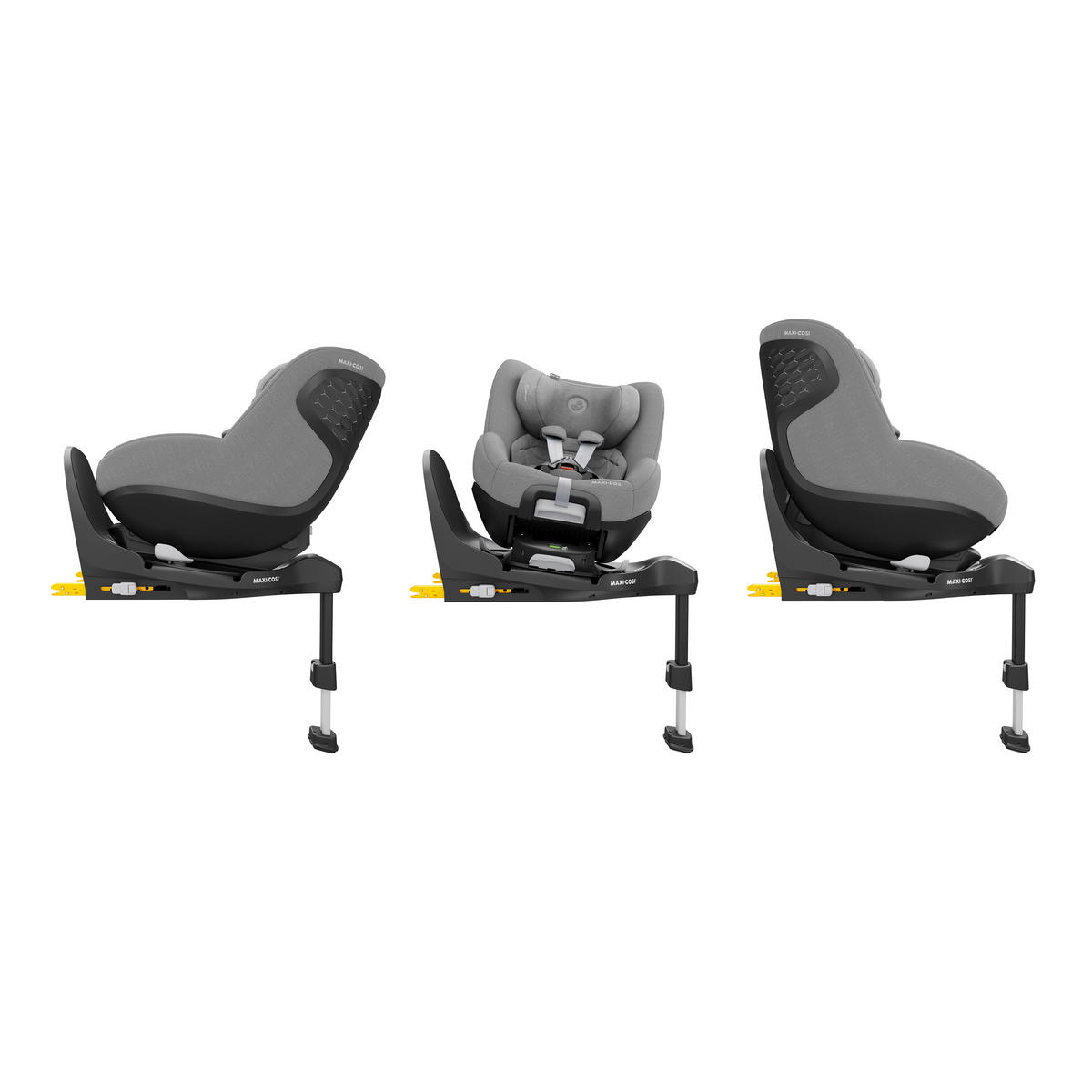 DJEČJA AUTOSJEDALICA  Pearl 360 Pro  - svijetlo siva, Basics, tekstil/metal (43,2/49,6/71,4cm) - Maxi-Cosi