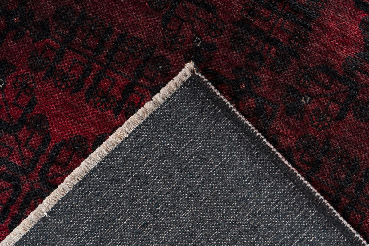 FLACHWEBETEPPICH 200/290 cm Toska 525 Dunkelrot Rot  - Rot, KONVENTIONELL, Textil (200/290cm)