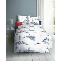 POSTELJNINA Küstenflair 140/200 cm mečkanka modra  - modra, Konvencionalno, tekstil (140/200cm) - Kaeppel