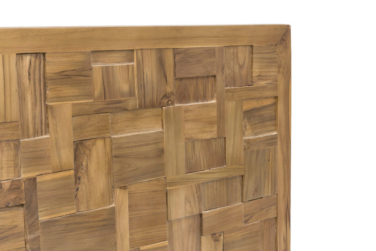 KOPFTEIL 220/120/5 cm  Naturfarben  - Naturfarben, Basics, Holz (220/120/5cm) - Livetastic