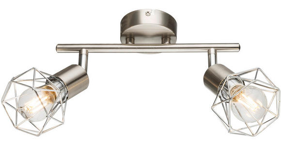 Strahler Evelin 2-Flammig verstellbar L: 25,5 cm - MODERN, Metall (25,5/19,5cm) - Luca Bessoni