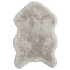 UMJETNO KRZNO 60/90 cm   srebrne boje  Luna New  - srebrne boje, Trend, tekstil (60/90cm) - Novel