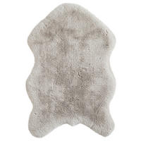 UMJETNO KRZNO 60/90 cm   srebrne boje  Luna New  - srebrne boje, Trend, tekstil (60/90cm) - Novel
