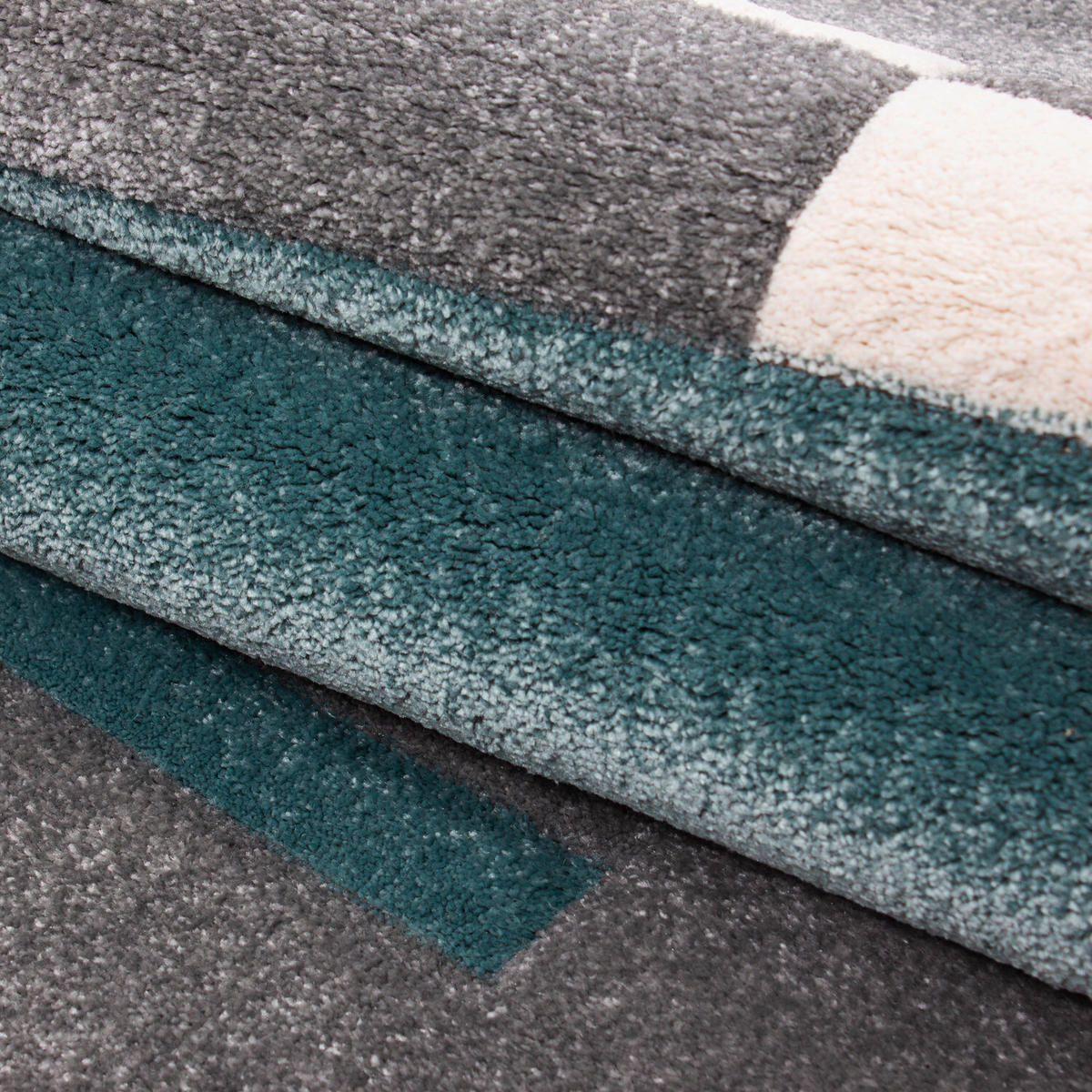 FLACHWEBETEPPICH 140/200 cm Hawaii Blau  - Blau, Basics, Textil (140/200cm) - Novel