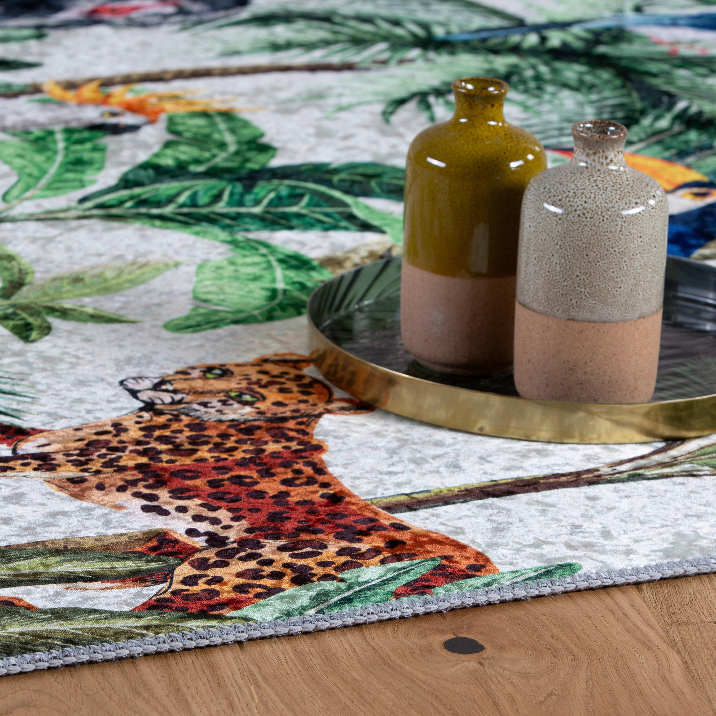 FLACHWEBETEPPICH 160/230 cm My Exotic  - Multicolor, Design, Kunststoff/Textil (160/230cm)