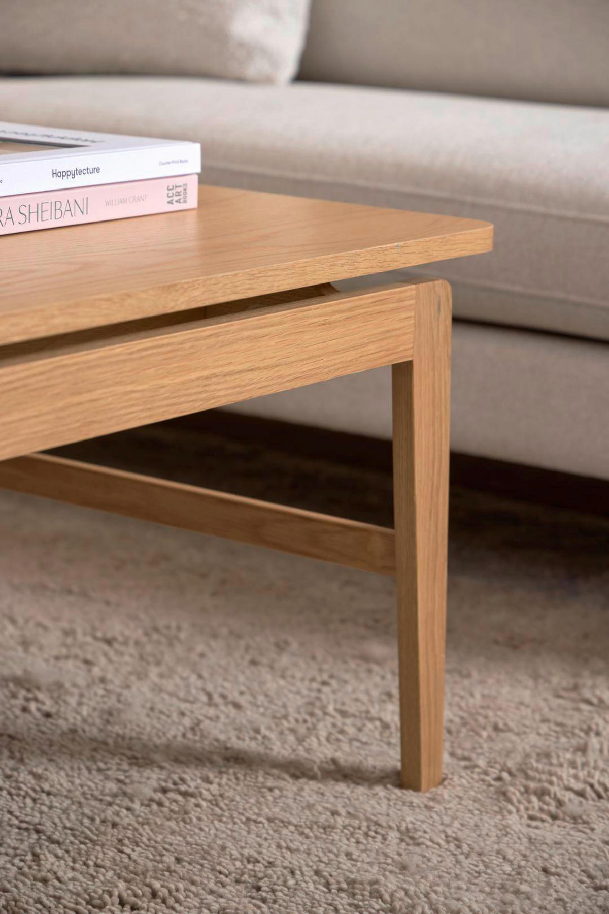 SOFFBORD i trä 120/60/45 cm  - ekfärgad, Trend, trä (120/60/45cm) - Best Price