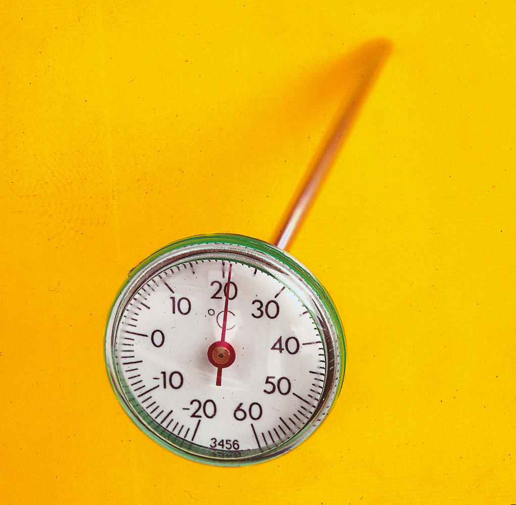 ERDTHERMOMETER - Silberfarben, Basics, Kunststoff/Metall (4/4/20cm)