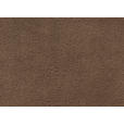 ECKSOFA in Mikrofaser Braun  298/176 cm  - Beige/Bronzefarben, Natur, Textil/Metall (298/176cm) - Valnatura