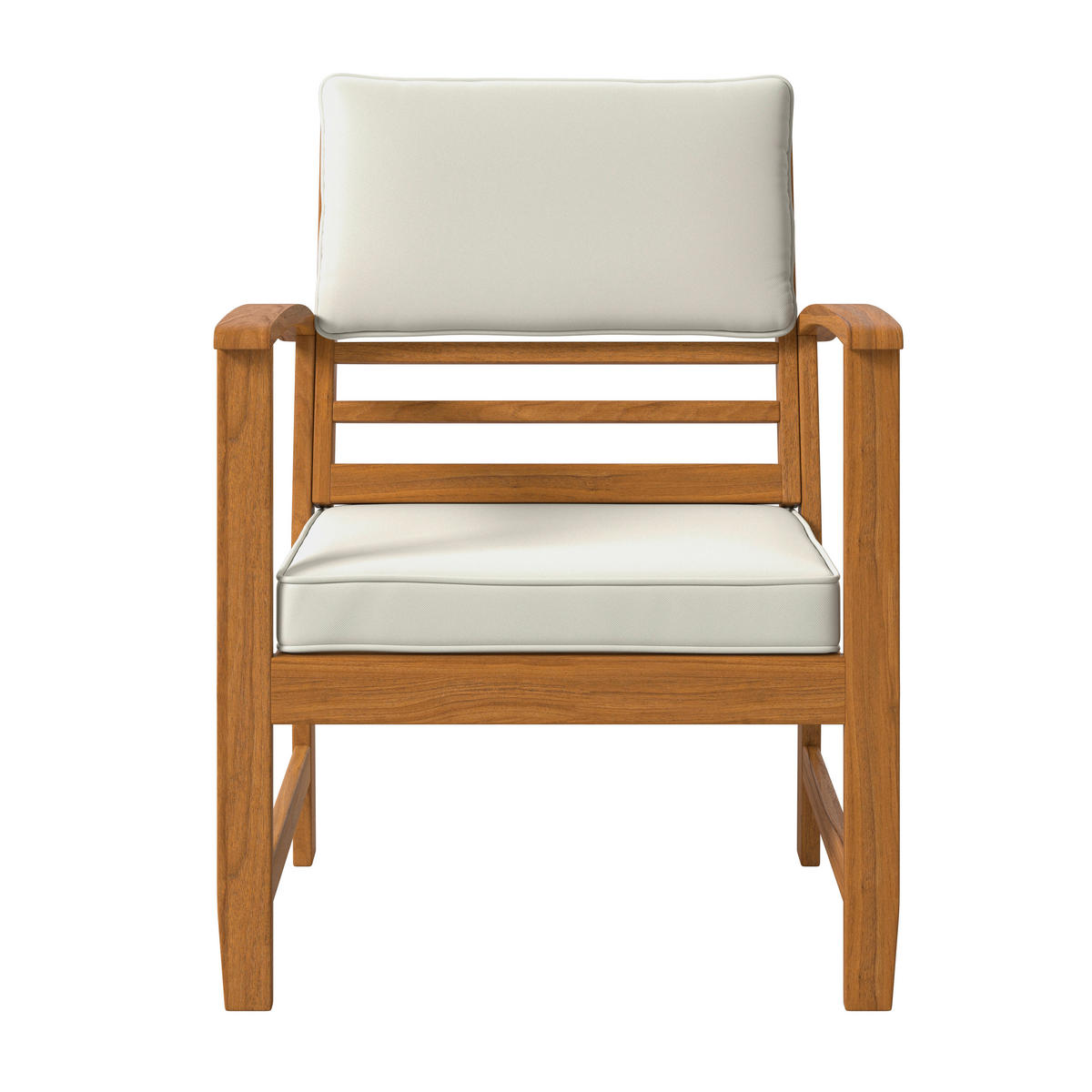 LOUNGEGARNITUR   80/50/33 cm Akazie vollmassiv  - Beige/Akaziefarben, MODERN, Holz/Wellpappe (80/50/33cm) - Ambia Garden