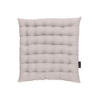 SITZKISSEN  - Hellgrau, Basics, Textil (38/38/4cm) - Bio:Vio