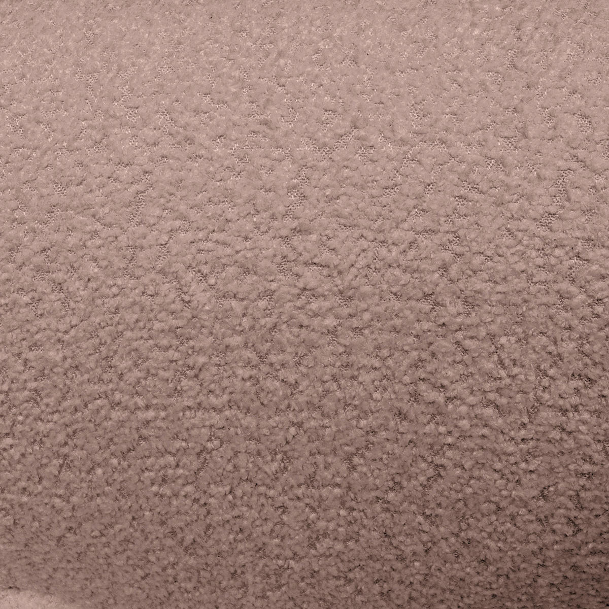 ECKSOFA in Bouclé Rosa  - Weiss/Schwarz, Design, Kunststoff/Textil (300/113cm) - Livetastic