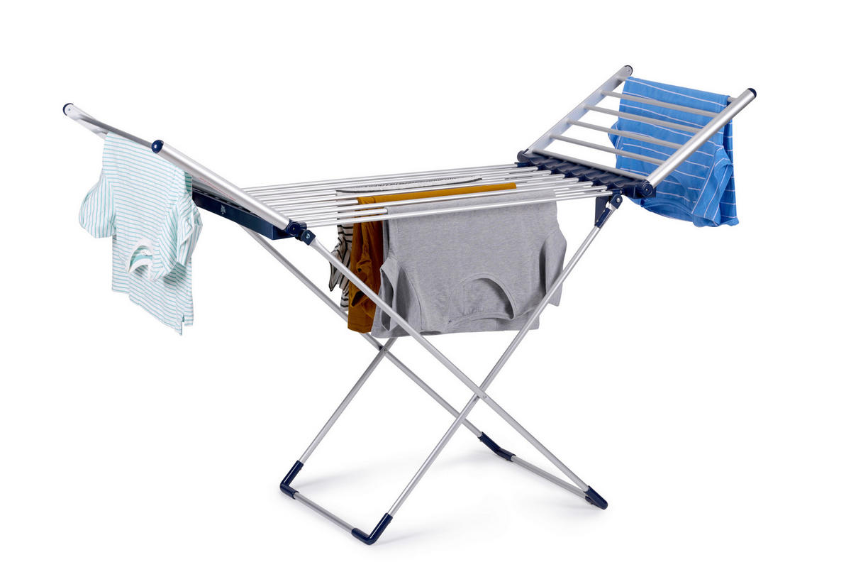 TURMWÄSCHETROCKNER 146.5/54/94 cm  - Hellgrau, Basics, Metall (146.5/54/94cm) - Dirt Devil