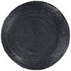 TISCHSET Glas, Textil Flachgewebe Schwarz 35 cm  - Schwarz, LIFESTYLE, Glas/Textil (35cm) - Ambia Home