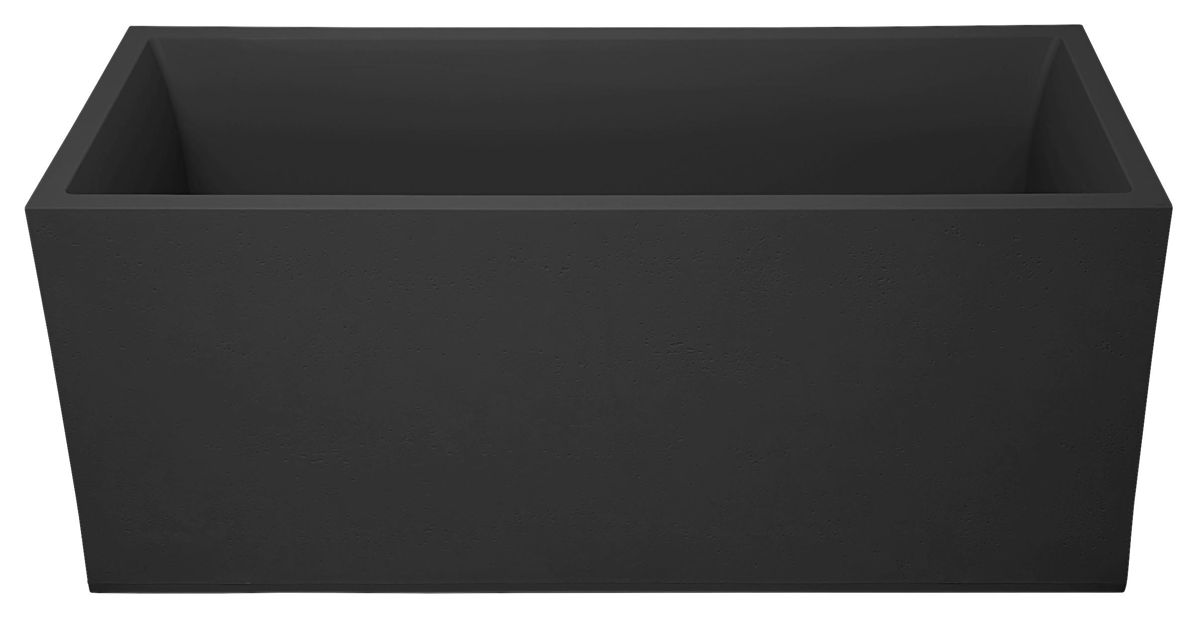 PFLANZTOPF  - Anthrazit, Basics, Kunststoff (100/43/40cm)