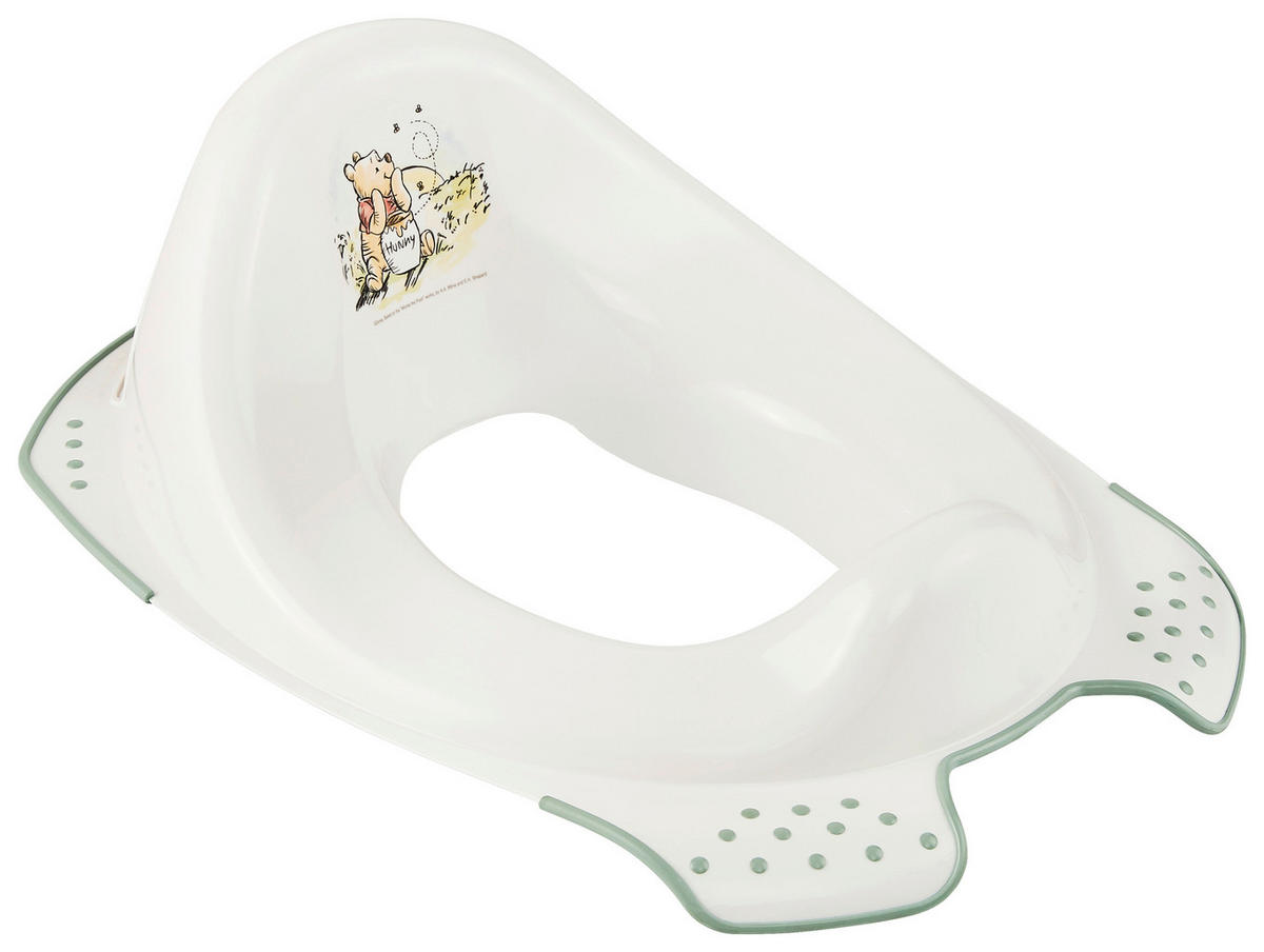 TOILETTENTRAINER WINNIE POOH  - Weiß, Basics, Kunststoff (30/40/15cm) - Disney