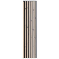 AKUSZTIKUS PANEL, 4-ES SZETT - Artisan tölgy, Design, faalapú anyag/textil (30,5/132,5/1,8cm) - Xora