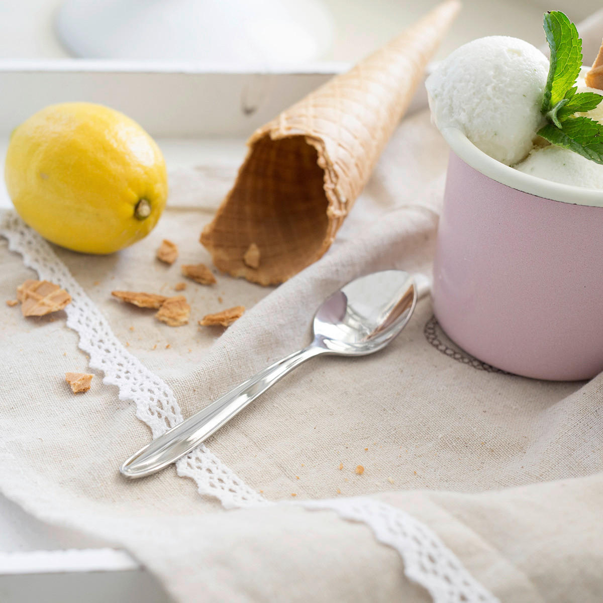 BESTECKSET   - Chromfarben, Basics, Metall (26,5/27/5cm) - Sola