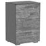 KOMMODE - Schwarz/Braun, Design, Holzwerkstoff/Kunststoff (55/81/42cm) - Carryhome