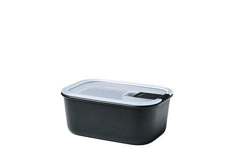 FRISCHHALTEDOSE EASYCLIP 0,700 L  - Transparent/Schwarz, KONVENTIONELL, Kunststoff (16,7/11,9/7cm) - Mepal