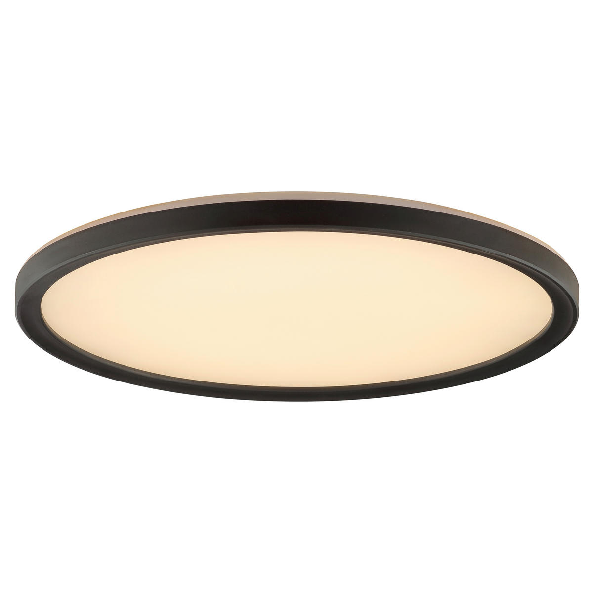 LED SVJETILJKA STROPNA  - bijela/crna, Basics, plastika (29,3/2,9/29,3cm)