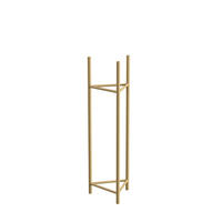 BLUMENSTÄNDER Metall  - Goldfarben, Basics, Metall (23/75/23cm)