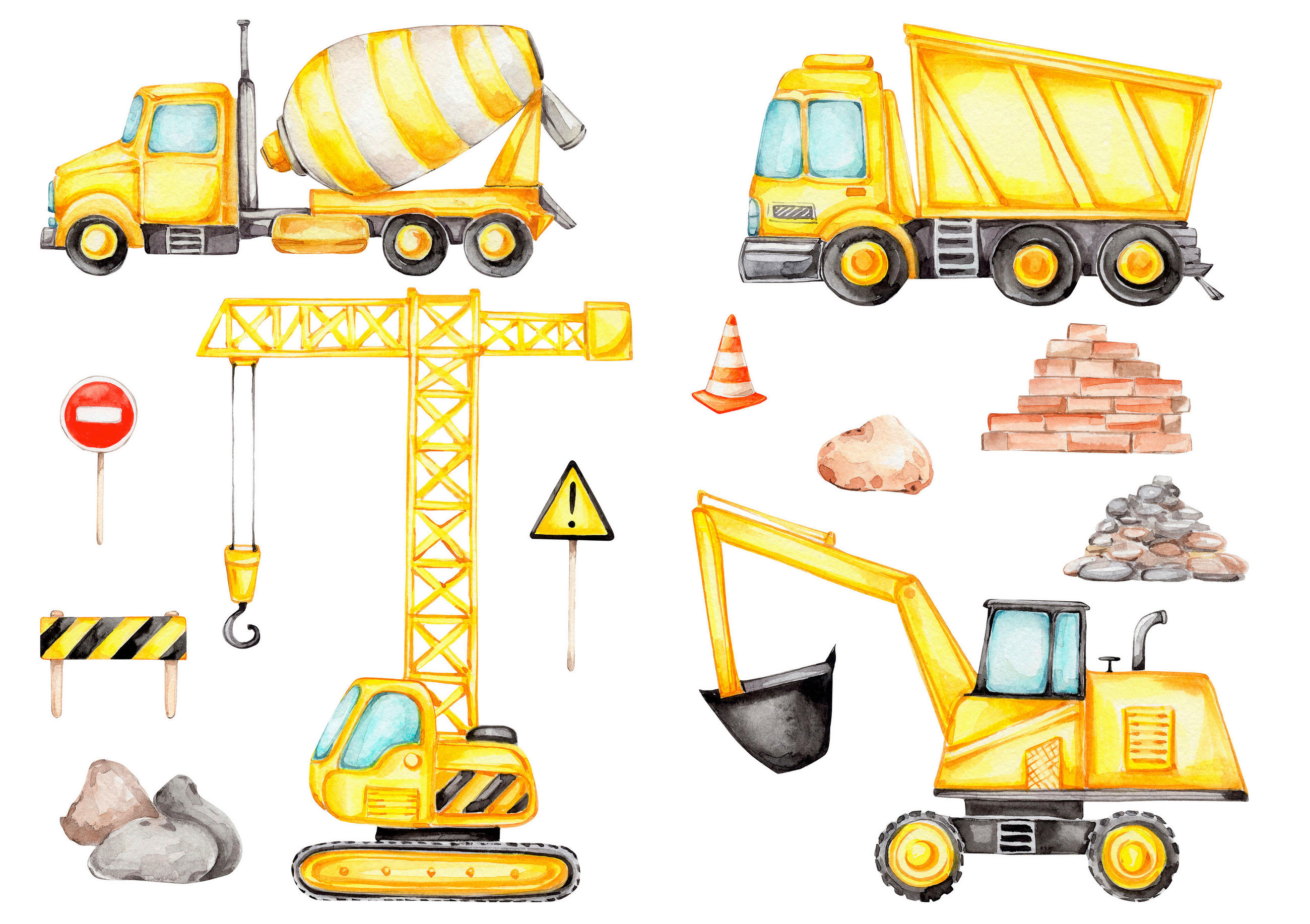 DEKOSTICKER  - Multicolor, Basics, Kunststoff (25/35/0,10cm) - Euroart