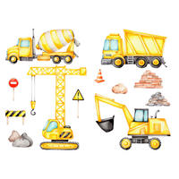 DEKORAČNÍ NÁLEPKA - vícebarevná, Basics, plast (25/35/0,10cm) - Euroart