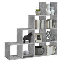 RAUMTEILER - Schwarz/Grau, KONVENTIONELL, Holzwerkstoff/Kunststoff (138,5/143,5/33cm) - MID.YOU