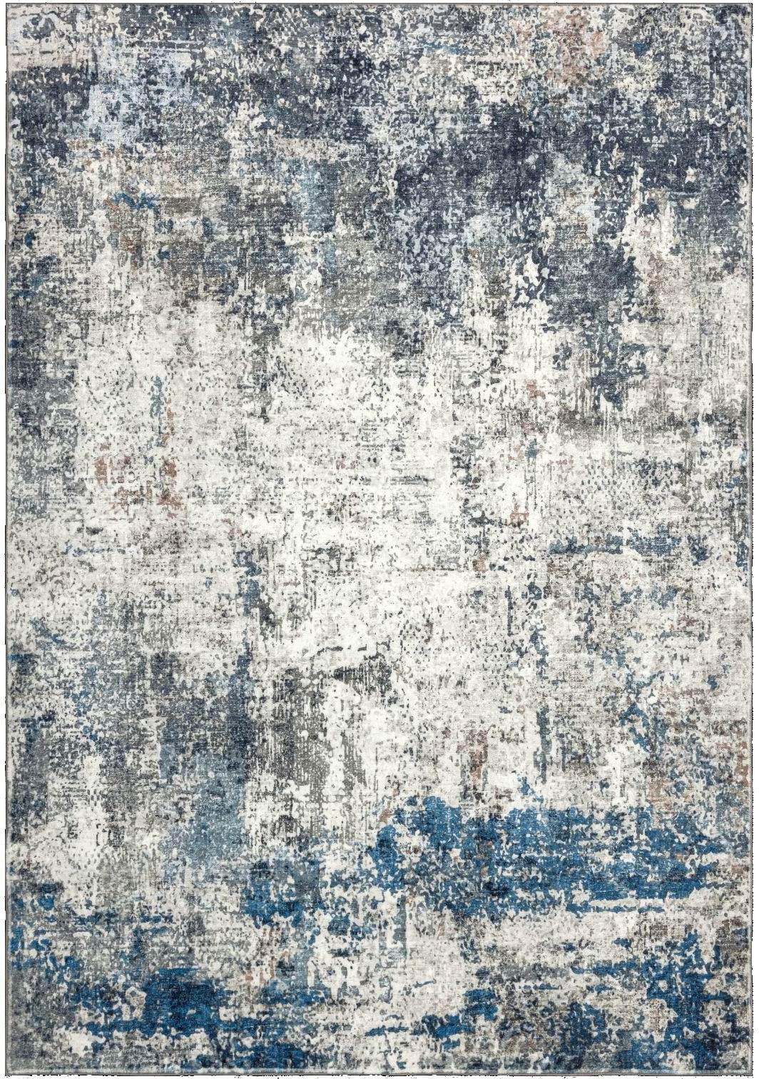 FLACHWEBETEPPICH 80/150 cm My Posh Blau  - Blau, Design, Textil (80/150cm) - Obsession