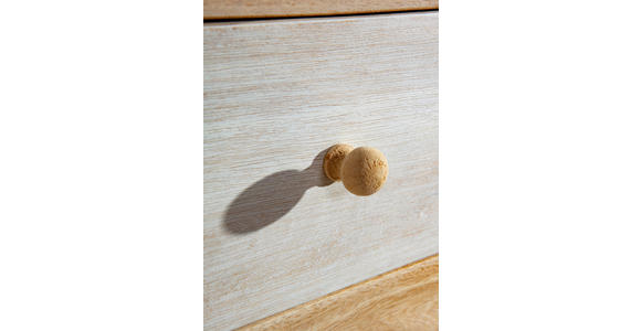 KOMMODE Kata  in 45/120/40 cm  - Naturfarben/Weiß, Design, Holz (45/120/40cm) - Landscape