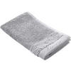 GÄSTETUCH BONITA Silberfarben 4-teilig 30/50 cm  - Silberfarben, Natur, Textil (30/50cm) - Bio:Vio