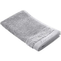 GÄSTETUCH BONITA Silberfarben 4-teilig 30/50 cm  - Silberfarben, Natur, Textil (30/50cm) - Bio:Vio
