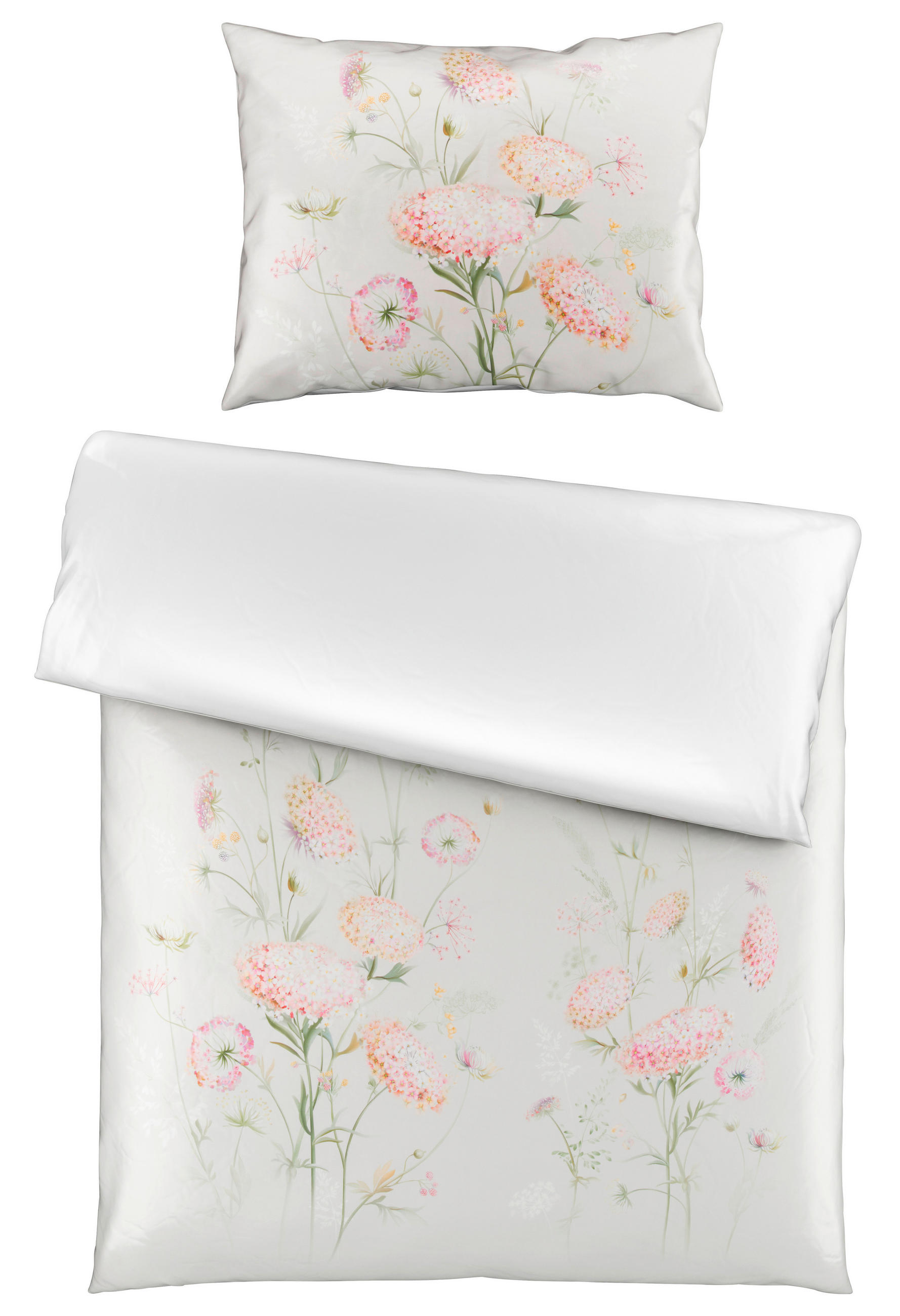 BETTWÄSCHE Frühjahr/Sommer 2024 Samt 140/200 cm  - Gelb/Beige, KONVENTIONELL, Textil (140/200cm) - Fleuresse