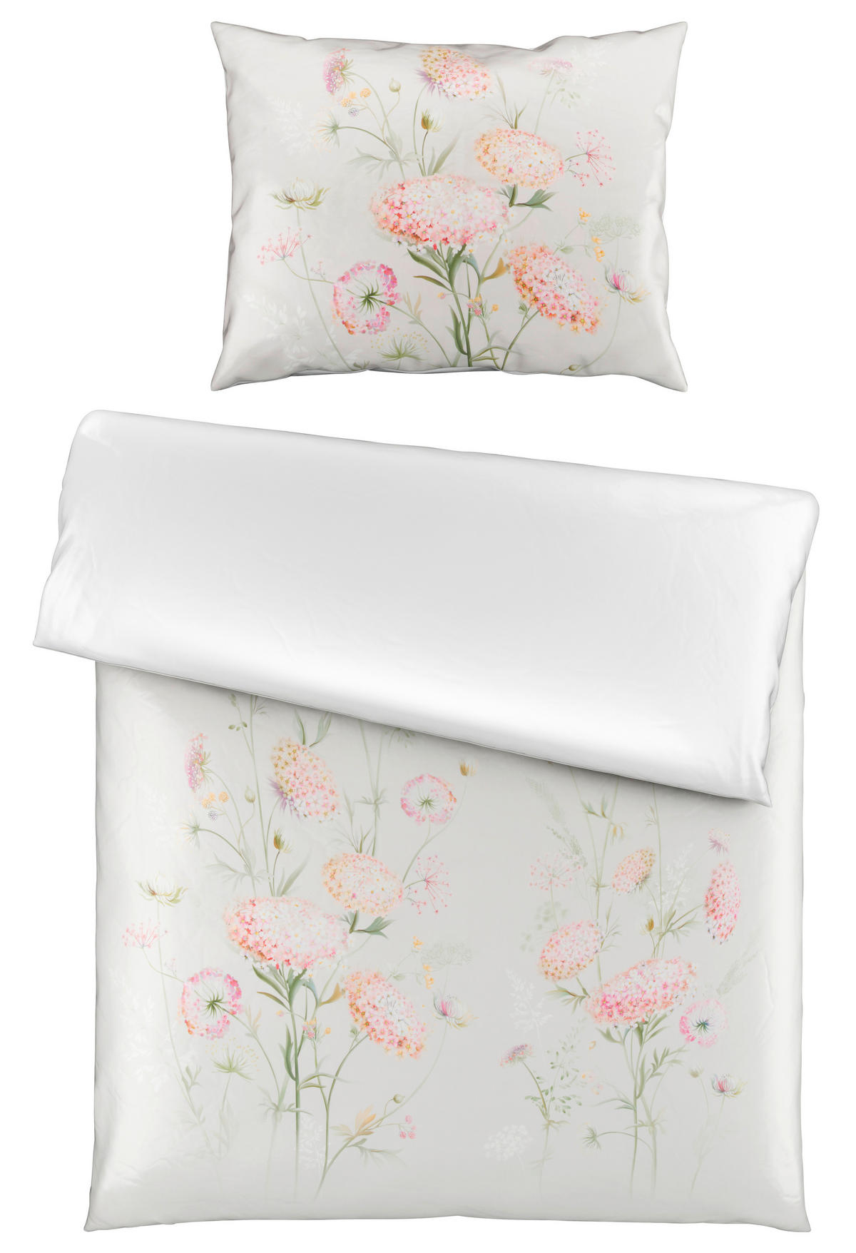 BETTWÄSCHE Frühjahr/Sommer 2024 Samt 140/200 cm  - Gelb/Beige, KONVENTIONELL, Textil (140/200cm) - Fleuresse