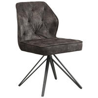 STOL , , vävt tyg  - grön/svart, Design, metall/textil (50/85/60cm) - Carryhome