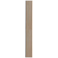 AKUSTIKPANEEL Akustikpaneel Schmal 27/275/2,1 cm  - Eiche Bianco, Basics, Holzwerkstoff (27/275/2,1cm) - Floordirekt