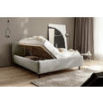 POLSTERBETT 160/200 cm  in Beige  - Birkefarben/Beige, Design, Holz/Textil (160/200cm) - Xora