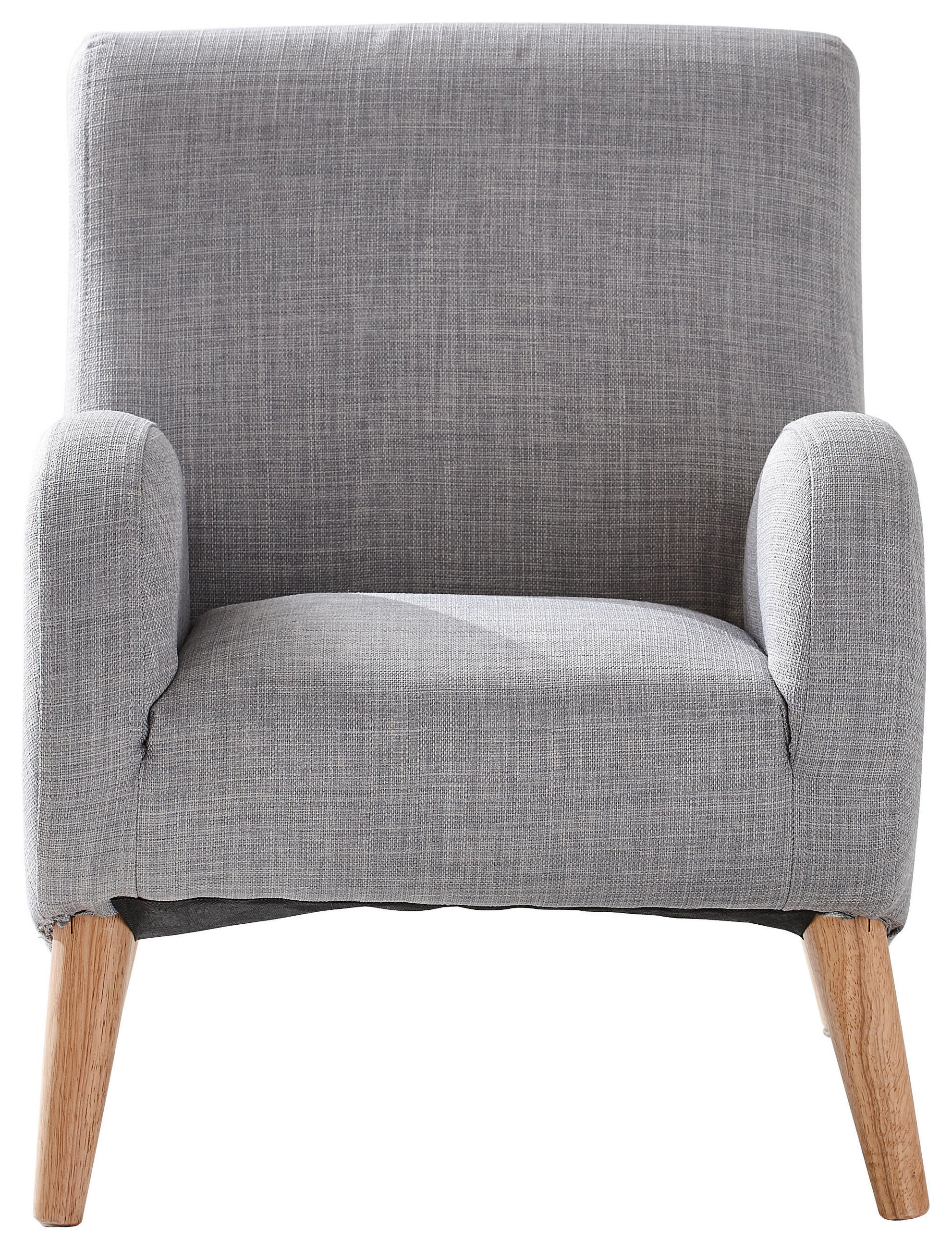 DETSKÉ KRESLO  - svetlosivá, Basics, textil (45/55,5/55,5cm) - Jimmylee