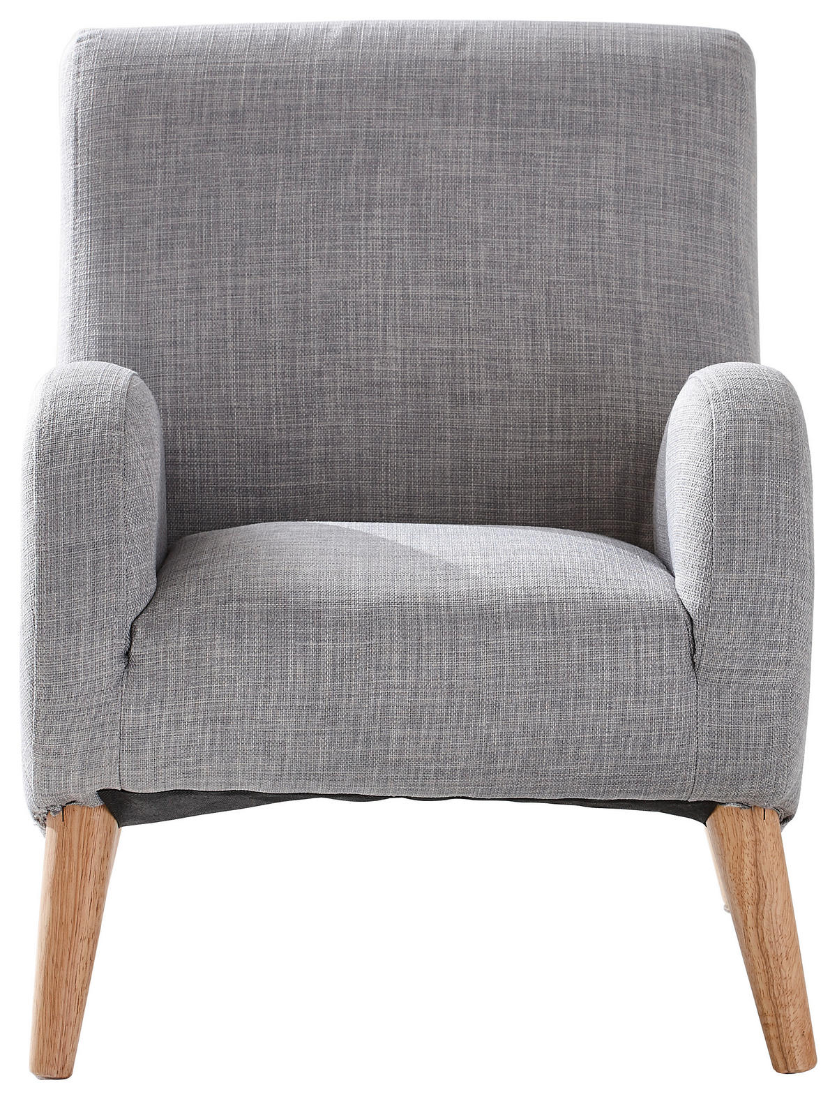 DETSKÉ KRESLO  - svetlosivá, Basics, textil (45/55,5/55,5cm) - Jimmylee