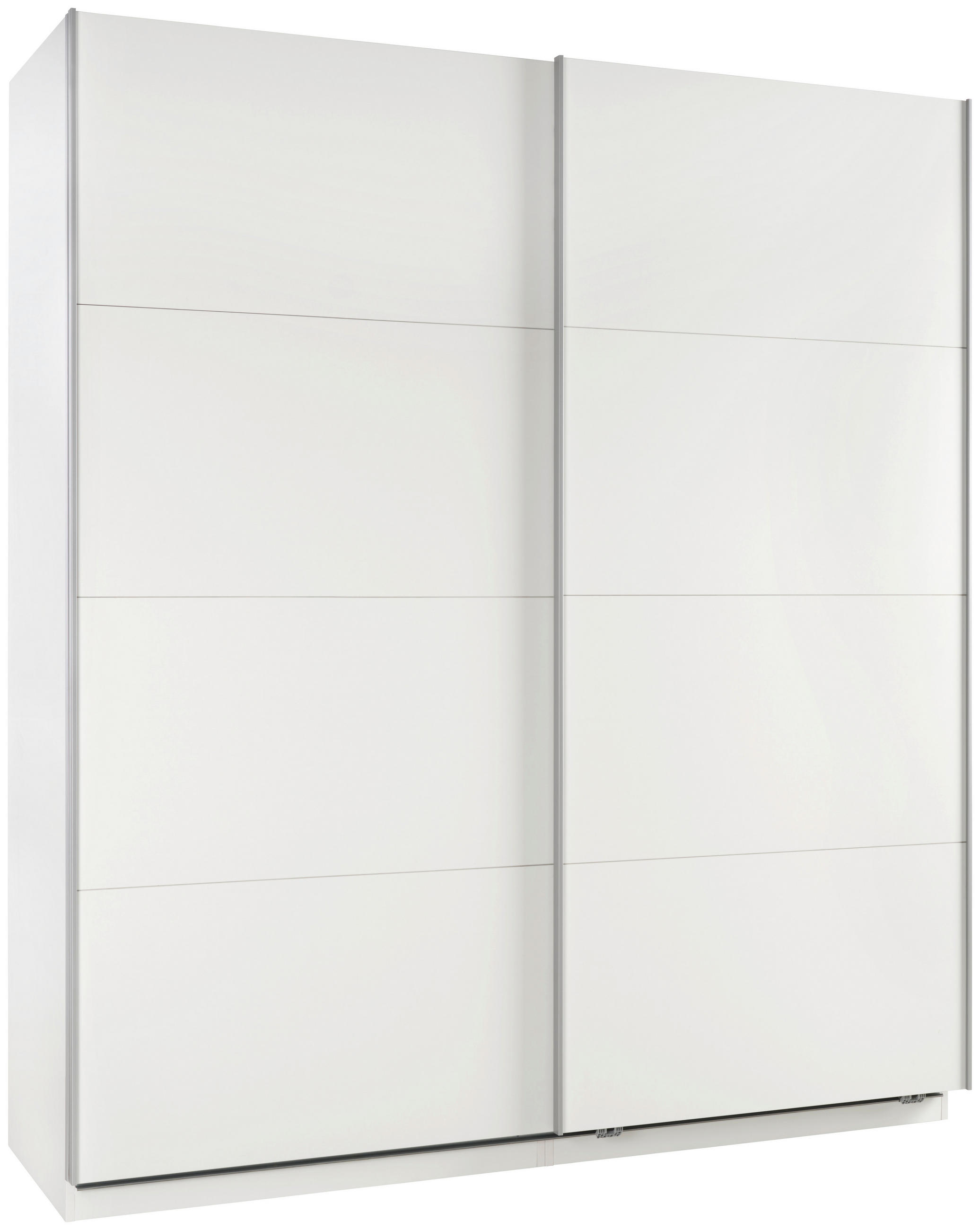 Schwebetürenschrank B: 182cm Ondega Weiß