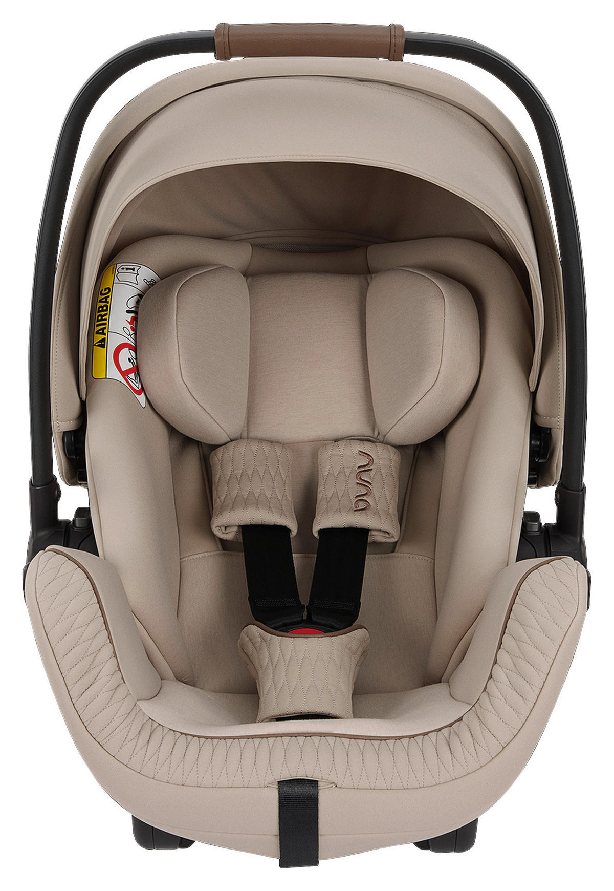 BABYSCHALE Arra flex  - Beige, Basics, Kunststoff/Textil (70/43/58cm) - Nuna