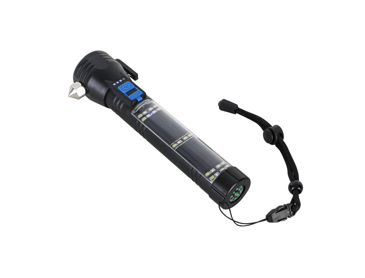 ELEMLÁMPA - fekete/áttetsző, Basics, műanyag/fém (20/3,2/4,5cm) - Boxxx